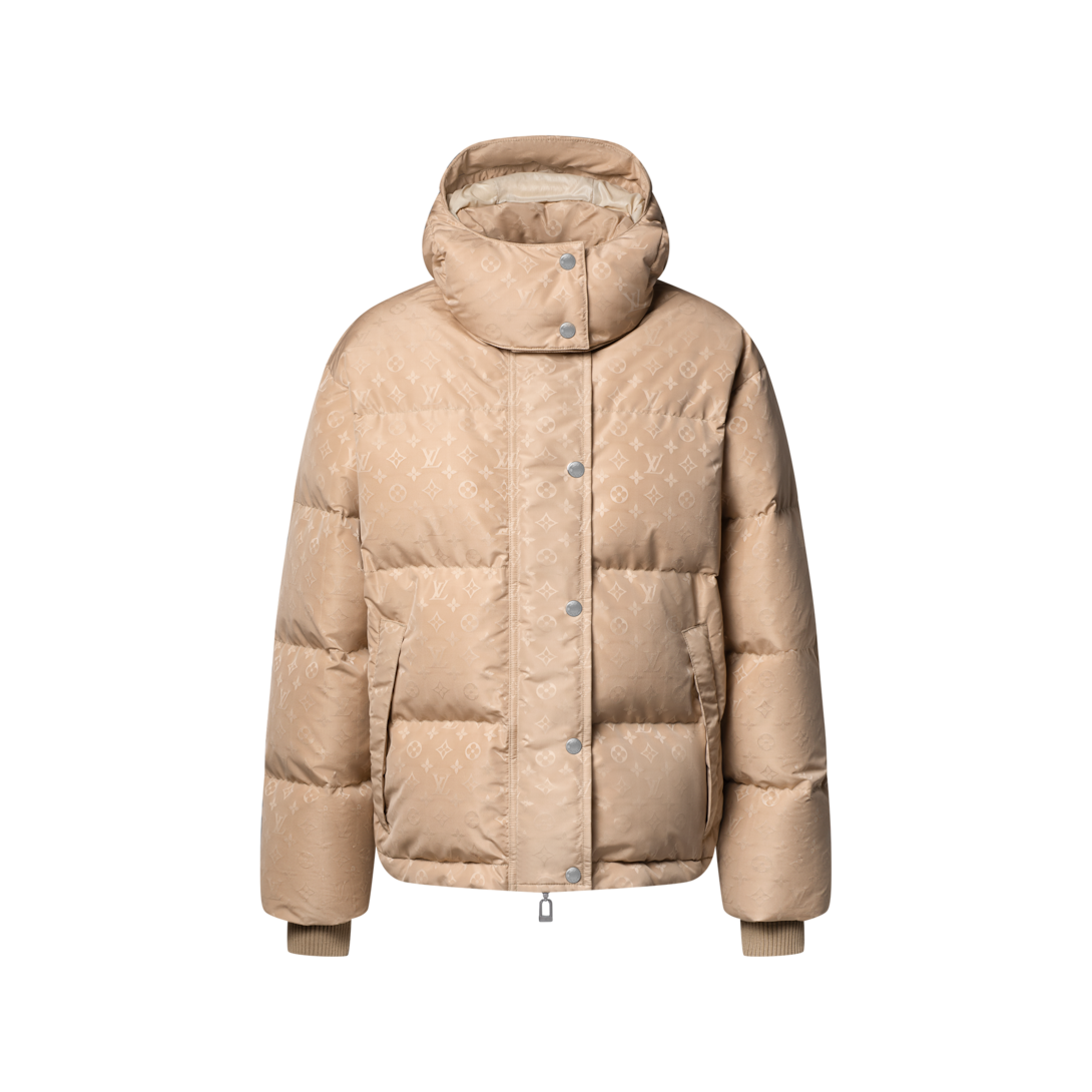 LOUIS VUITTON ベージュ ジャケット 38 Monogram Puffer Jacket - Ready-to-Wear | LOUIS VUITTON